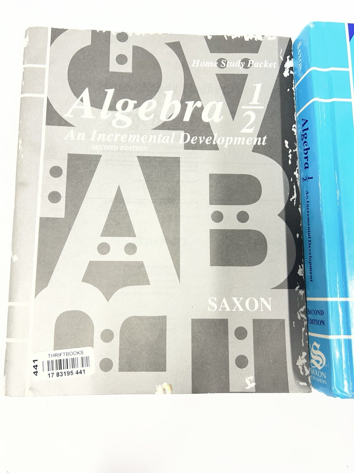 Saxon Algebra 1/2 Second Edition 2nd, set Homeschool math textbook tests packet1