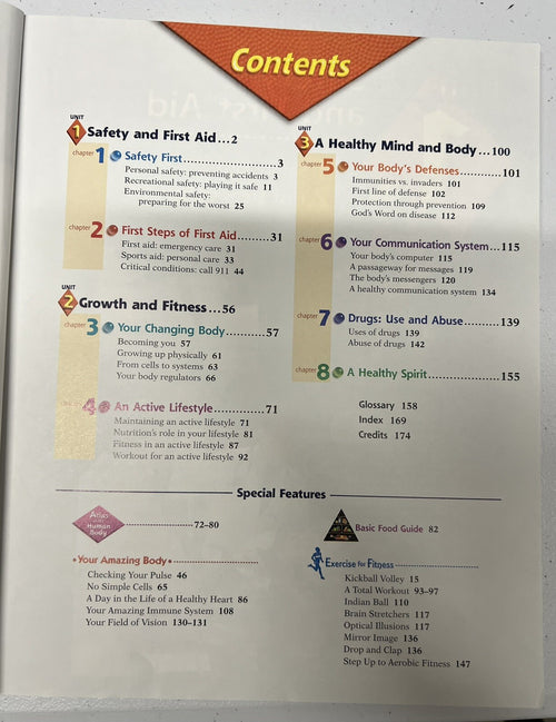 Abeka Choosing Good Health student textbook 6th grade homeschool1