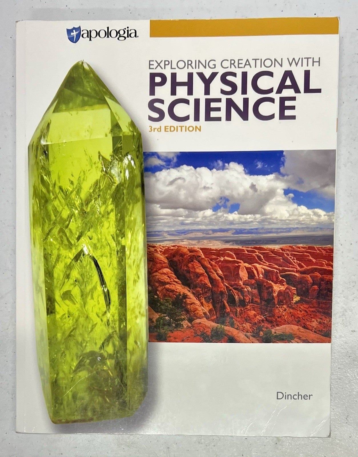 Exploring Creation with Physical Science 3rd edition Apologia homeschool Dincher0