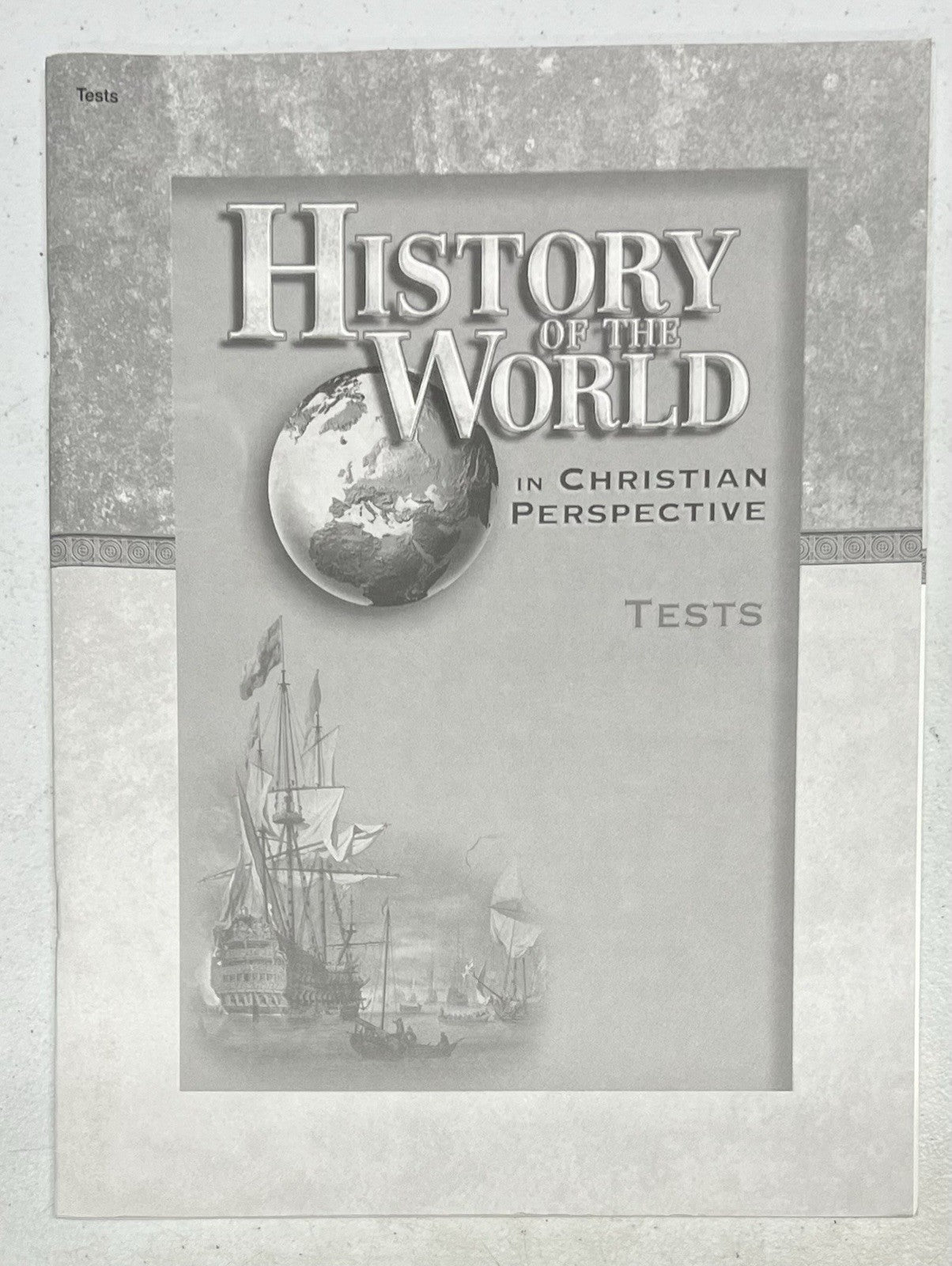 Abeka History of the World TESTS 3rd edition. homeschool0