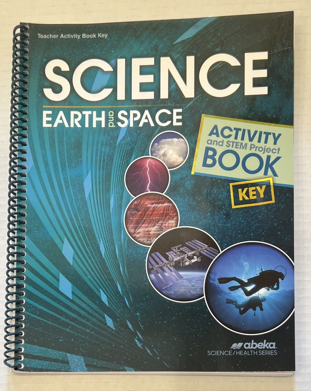 Abeka Science Earth and Space Activity Book Key STEM current 8th grade 318701040