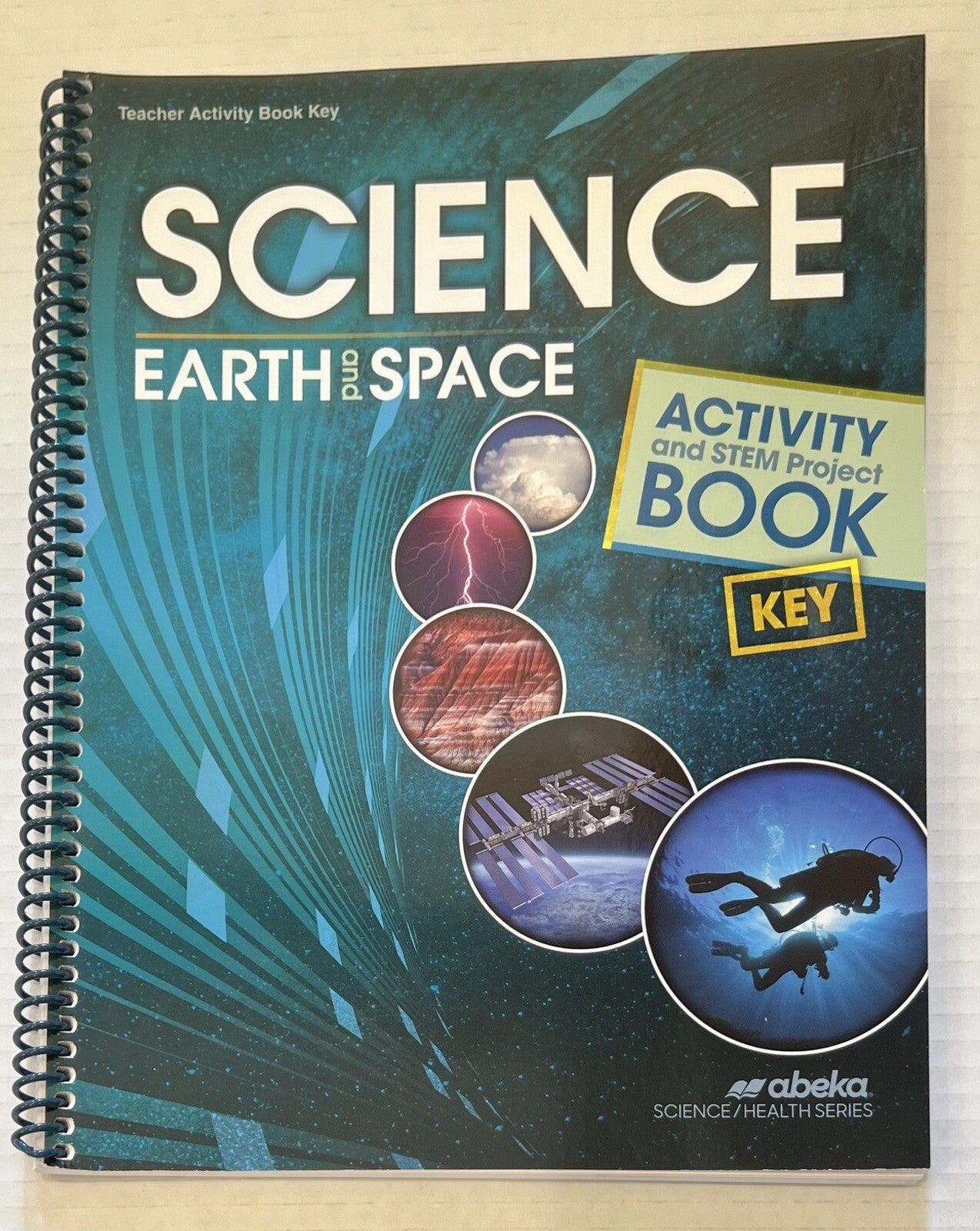 Abeka Science Earth and Space Activity Book Key STEM current 8th grade 318701040