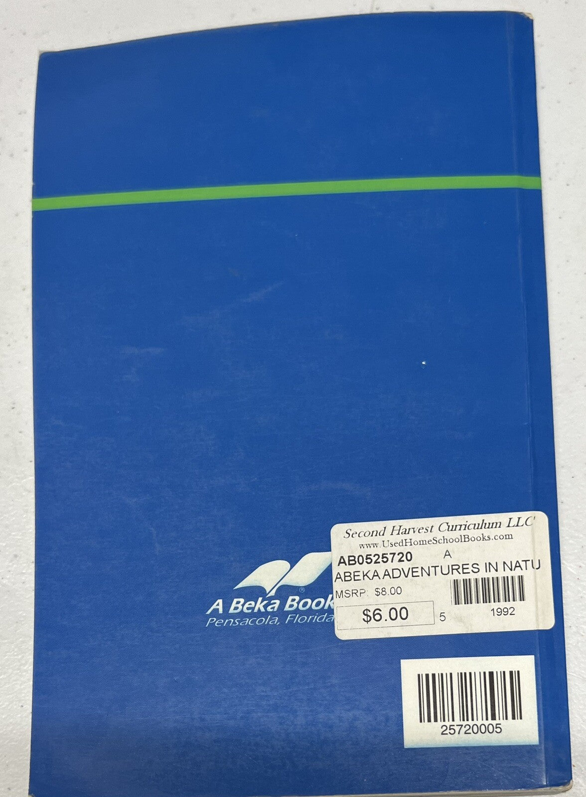 Abeka Adventures in Nature Speed Comprehension Reader 5th grade homeschool1