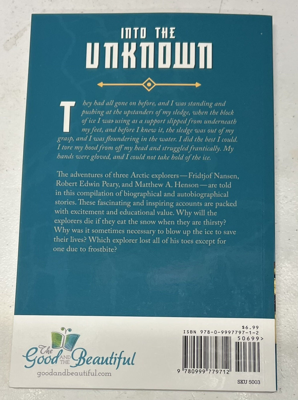 Into the Unknown The Good and The Beautiful Library homeschool Level 91