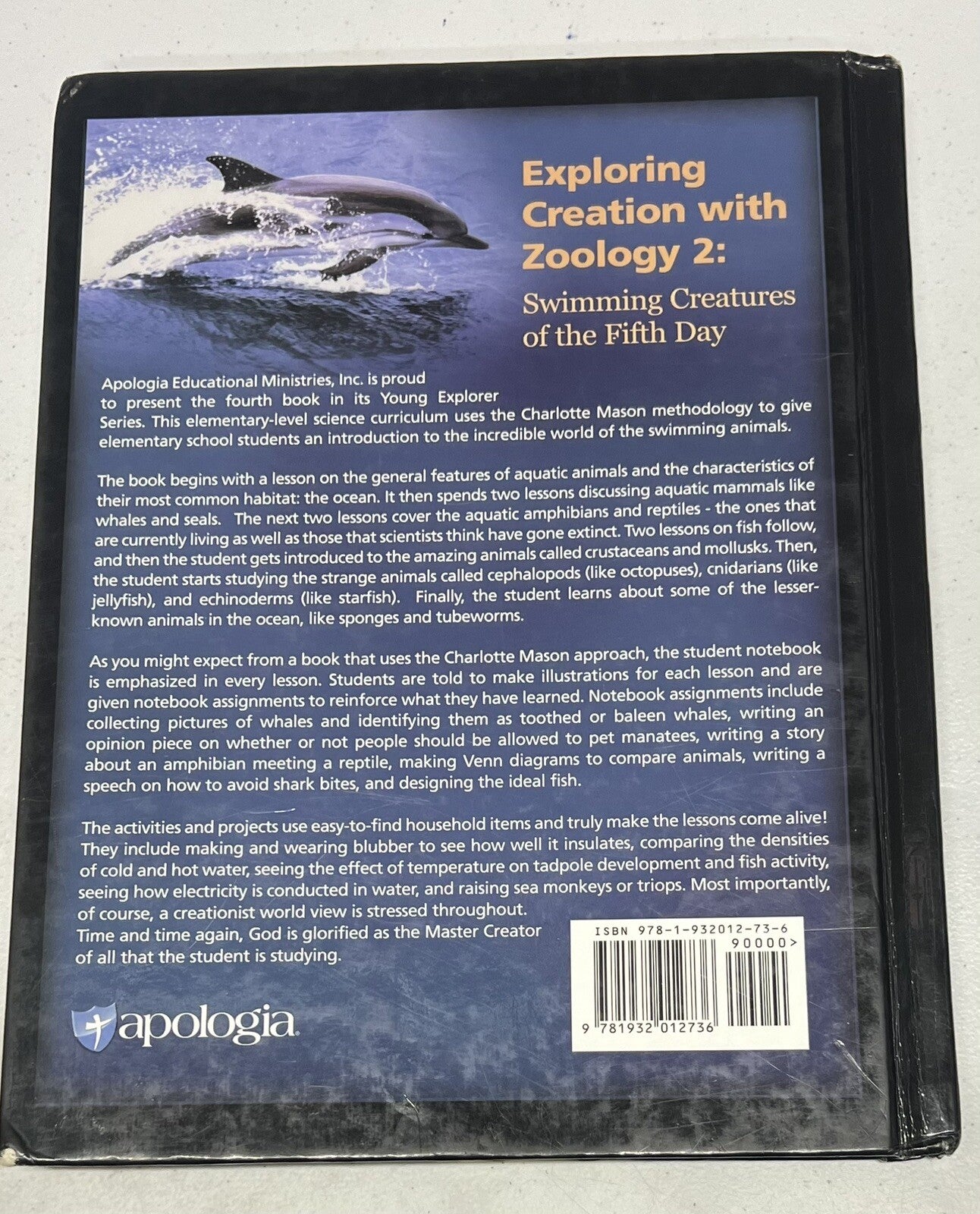 Swimming Creatures Fifth Day Apologia Exploring Creation Zoology 2 science3