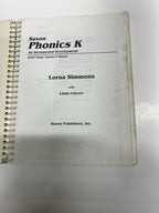 Saxon Phonics K SET student Workbook part 1 & 2 + Teacher's manual kindergarten4