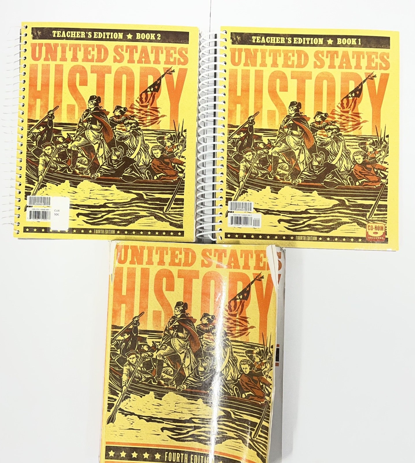 BJU United States History 4th edition Teacher's Edition with CD toolkit and text0