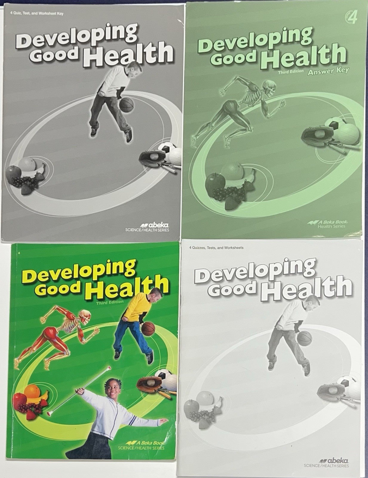 Abeka Developing Good Health SET 4th grade homeschool grade 4 third edition ed0