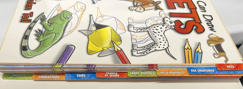 You Can Draw  8 Books In 1  Homeschool Art Great Condition3