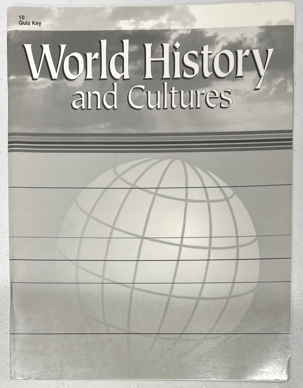 Abeka World History and Cultures Quiz KEY 10th grade 10 homeschool0