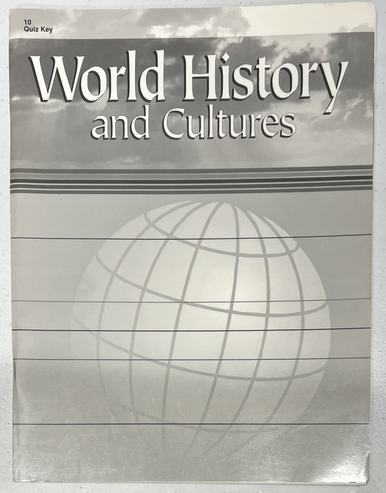 Abeka World History and Cultures Quiz KEY 10th grade 10 homeschool0