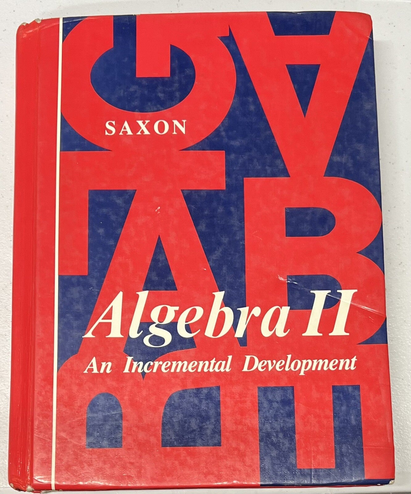 Saxon Algebra 2 textbook first edition 19840