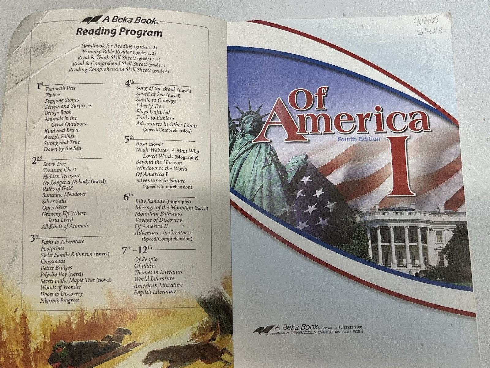 Abeka Of America 1 fourth ed 5c homeschool reader 5th grade1