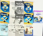 Abeka English 7 complete set kit Grammar I Of People Vocabulary 1 7th grade0