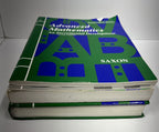Saxon Advanced Math set 2nd edition Homeschool Packet Textbook Tests Solutions2
