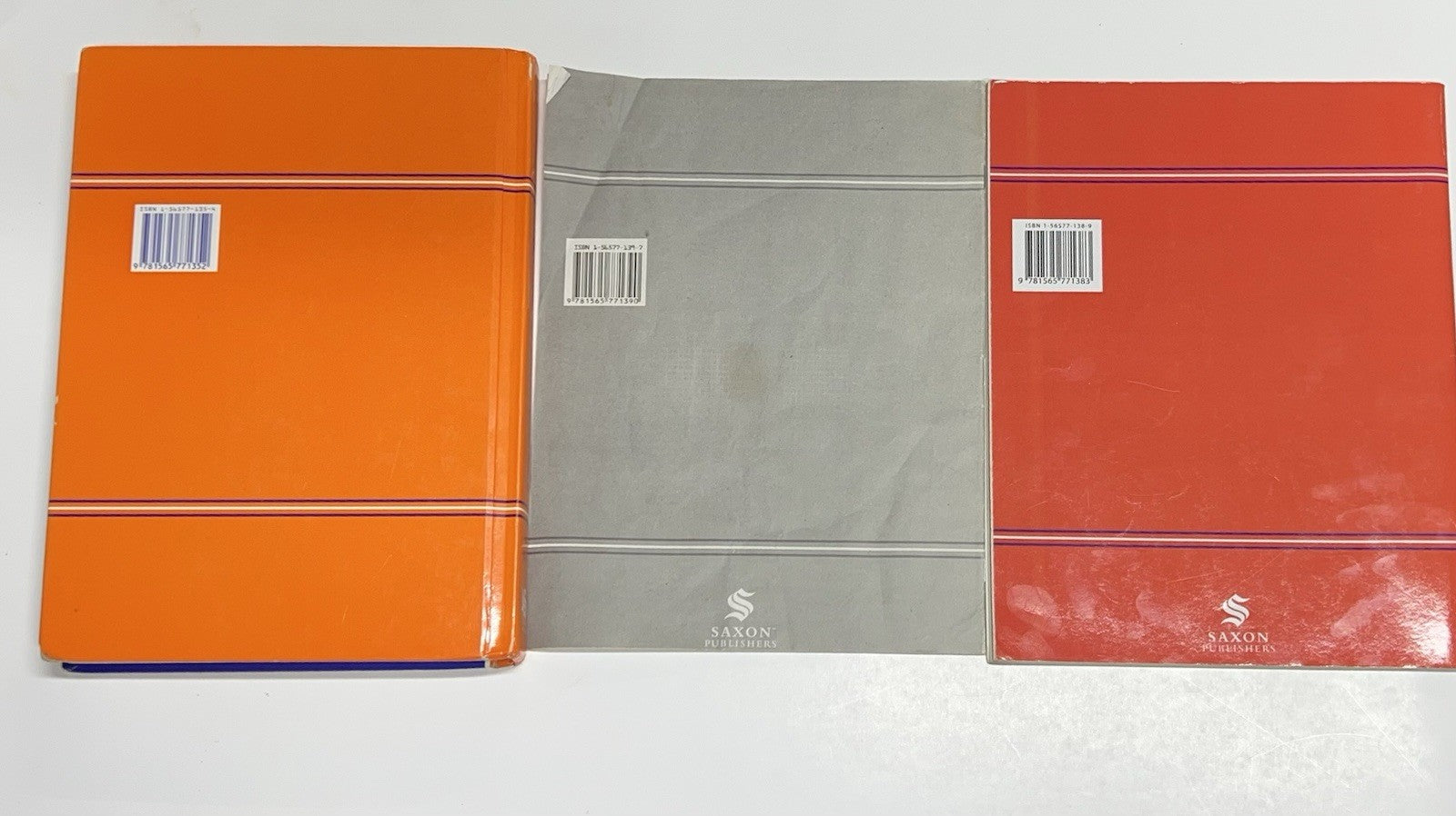 Saxon Algebra 1 set third edition textbook homeschool packet test forms3