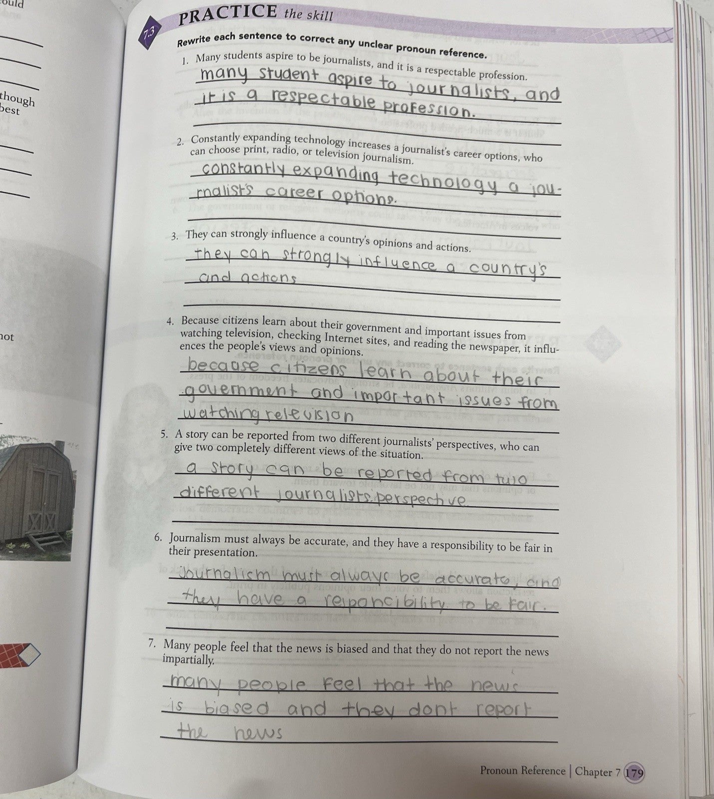 BJU Writing and Grammar 10 fourth edition READ description Back Cover torn3