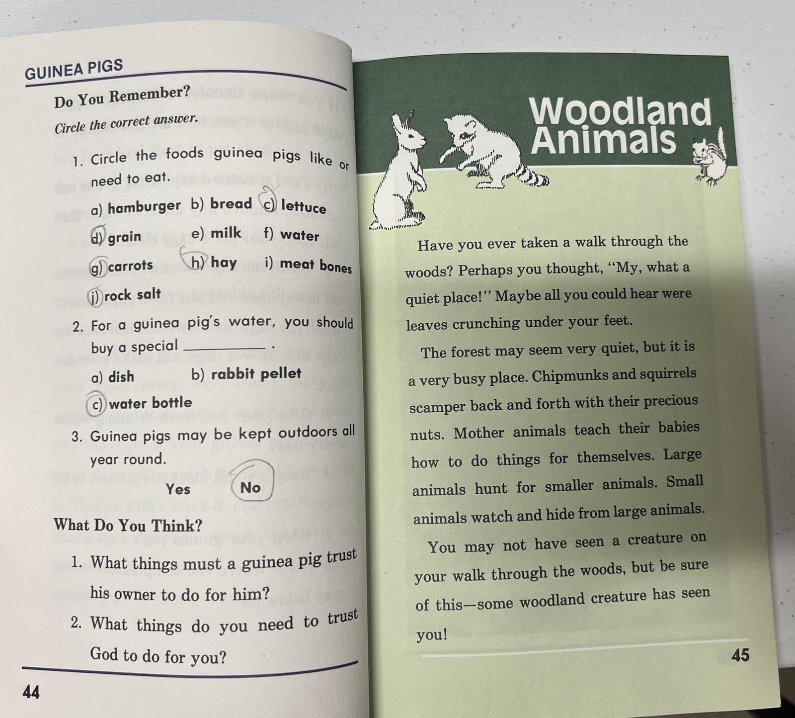 Abeka All Kinds of Animals 2nd grade Reader 2.9 Homeschool Read description!3