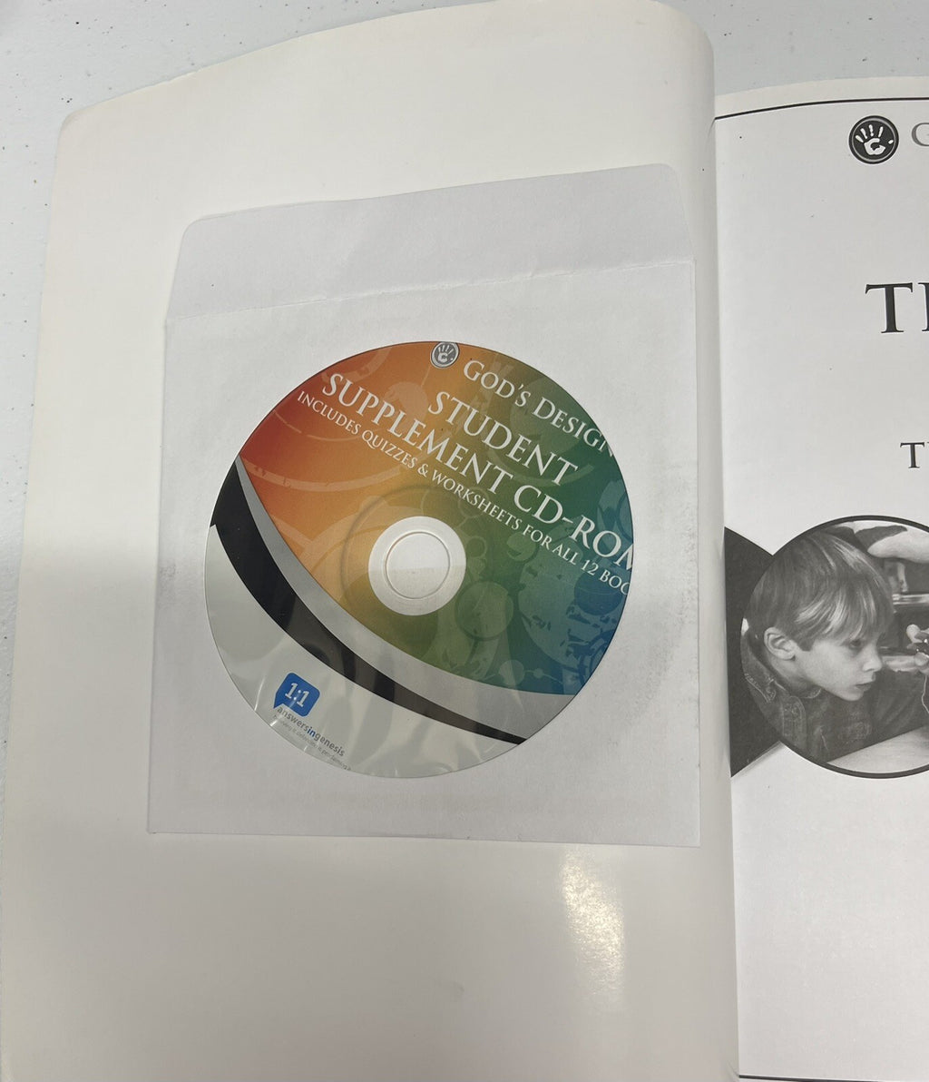 God's Design for Life The Human Body SET Answers In Genesis Student, Teacher, CD2