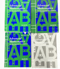 Saxon Advanced Math set 2nd edition Homeschool Packet Textbook Tests Solutions0