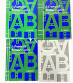 Saxon Advanced Math set 2nd edition Homeschool Packet Textbook Tests Solutions0