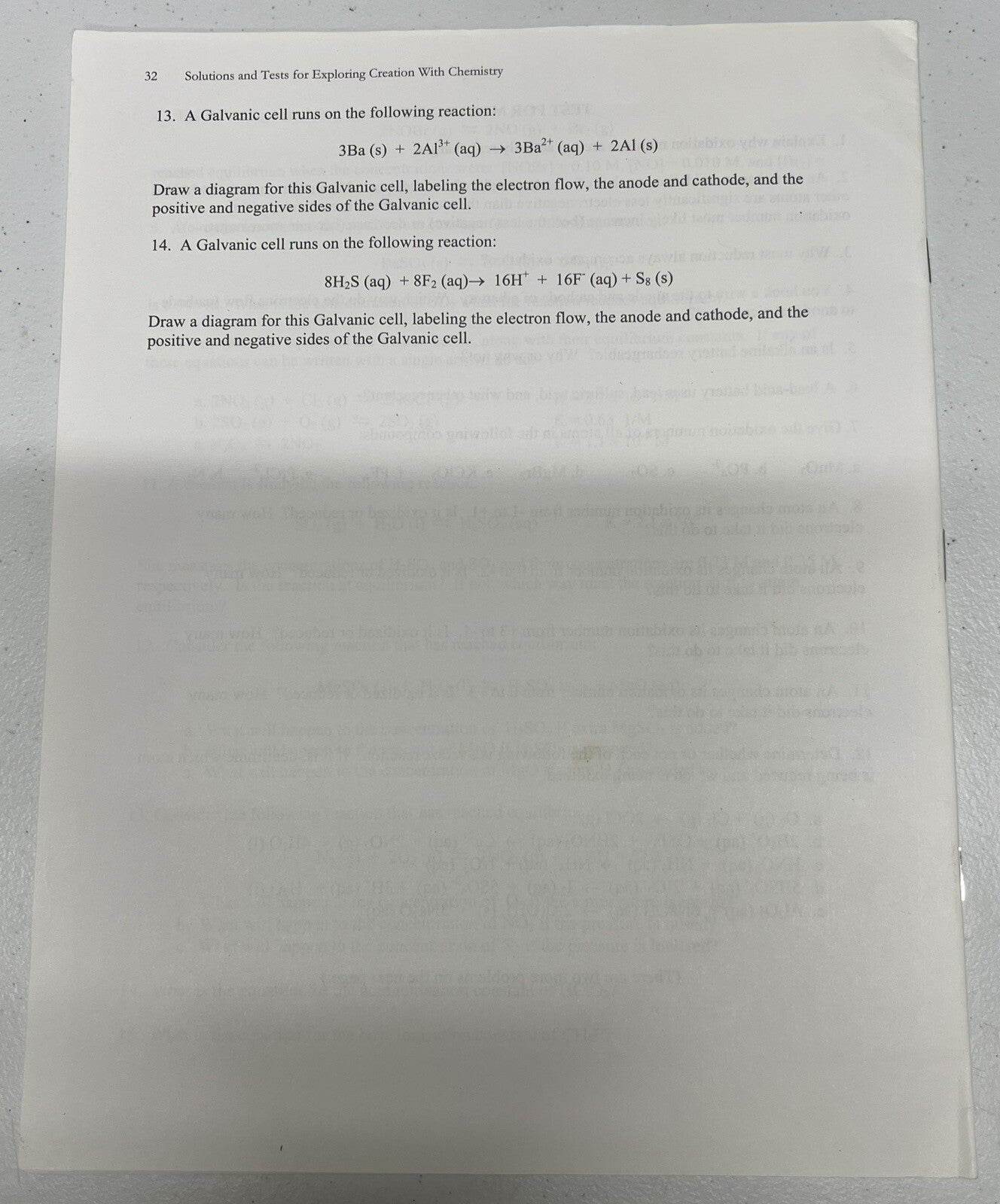 Exploring Creation with Chemistry Tests Test booklet Apologia1