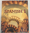 BJU Spanish 1 textbook second edition homeschool0