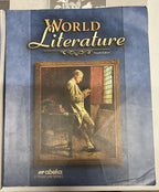 Abeka World Literature SET 4th ed Textbook, Teacher Edition, Key, Quizzes Tests5