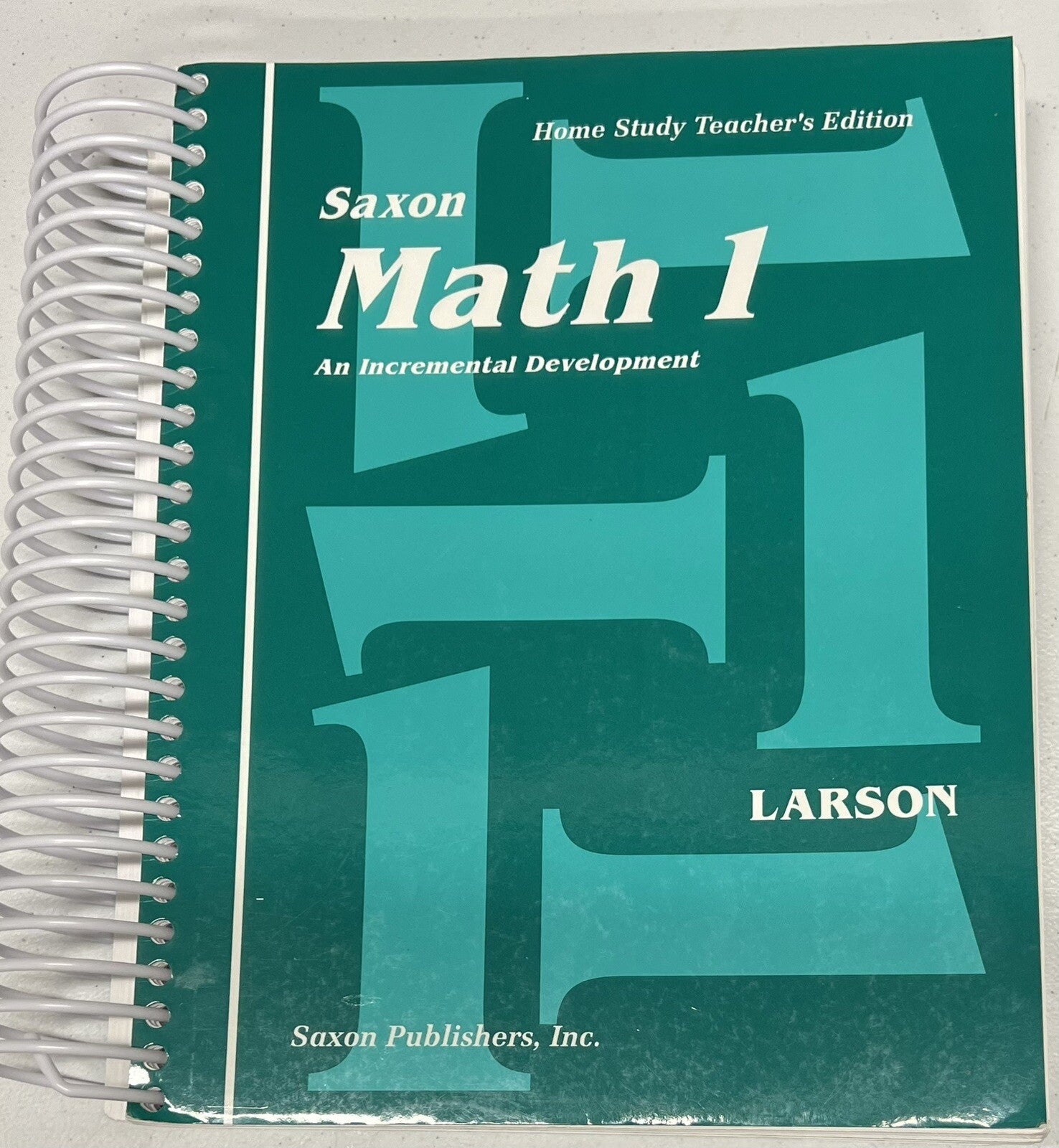 Saxon Math 1 Home Study Teachers Edition 1st grade homeschool0