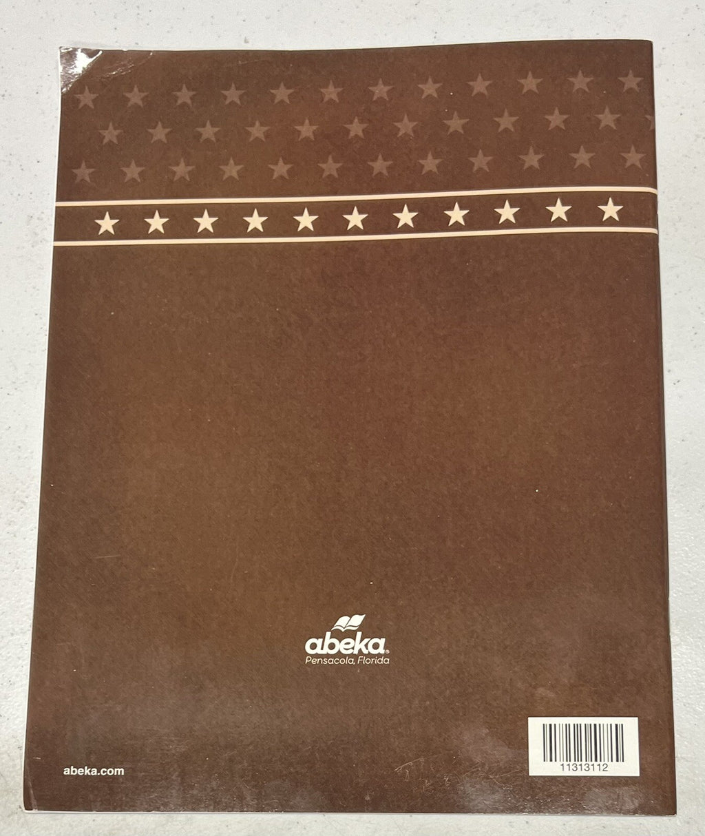 Abeka History of Our United States Teacher key  geography current 4th grade 41
