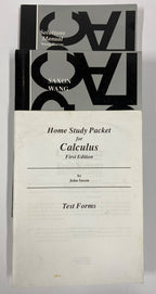 Saxon Calculus SET 1st ed textbook solutions manual test forms tests math2