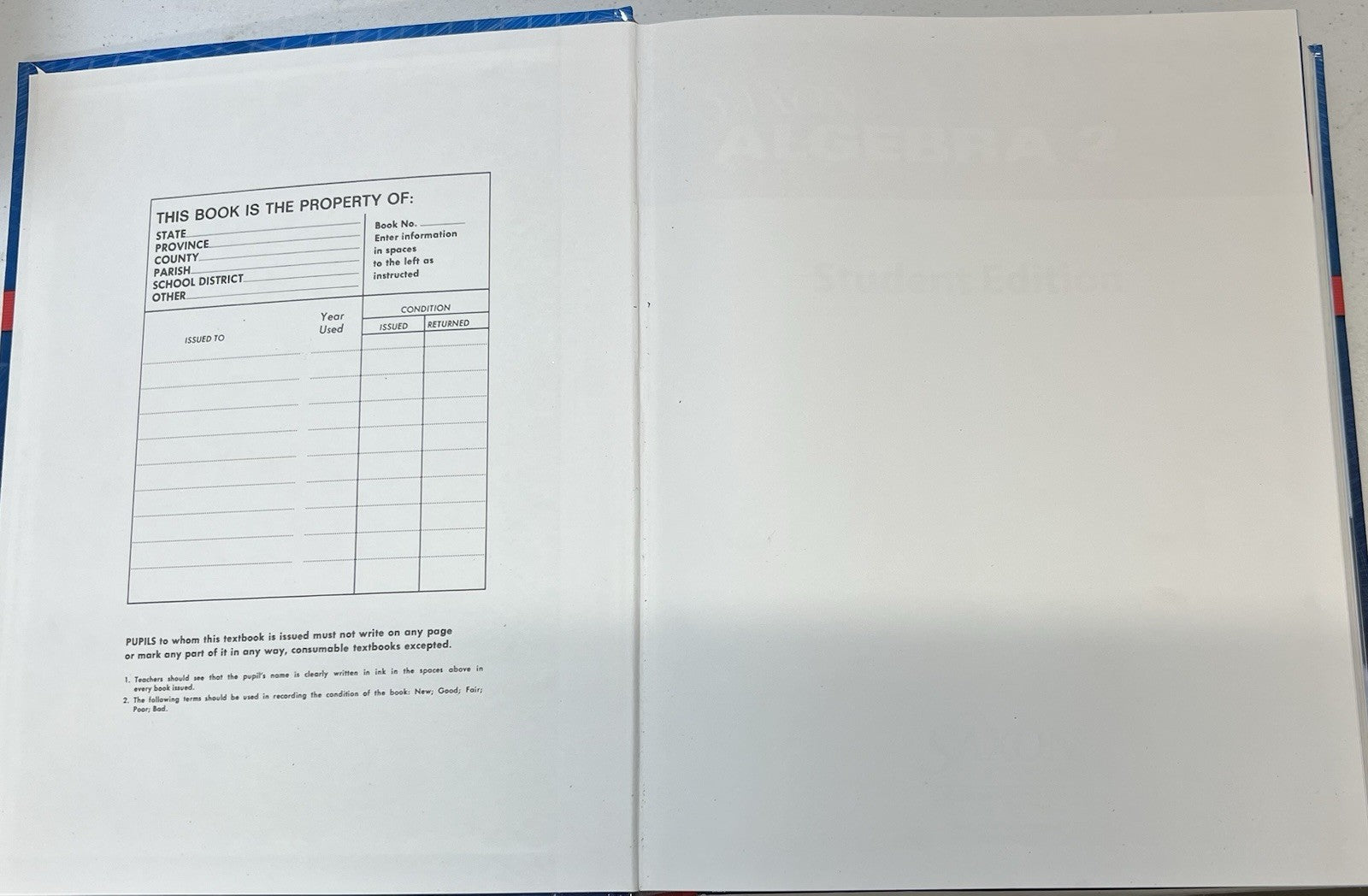 Saxon Algebra 2 Student Edition 2009 hardcover textbook1