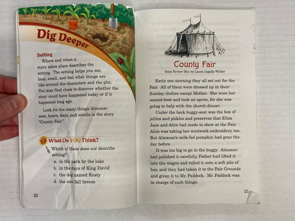 Abeka Through the Seasons 3c homeschool reader 3rd grade1