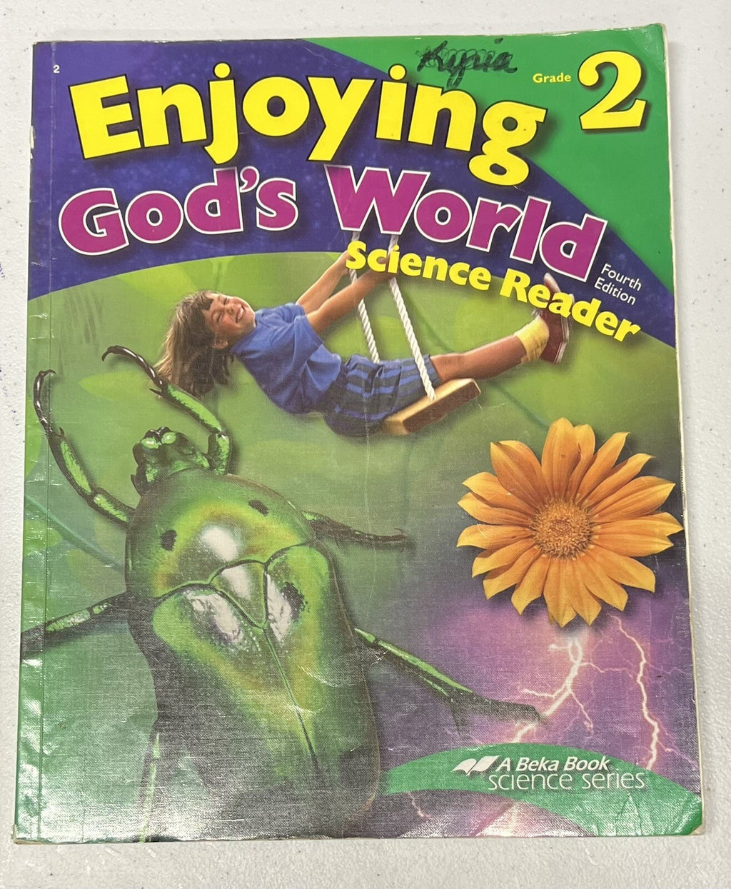 Abeka Enjoying God's World 4th edition Science Reader 2nd grade homeschool0