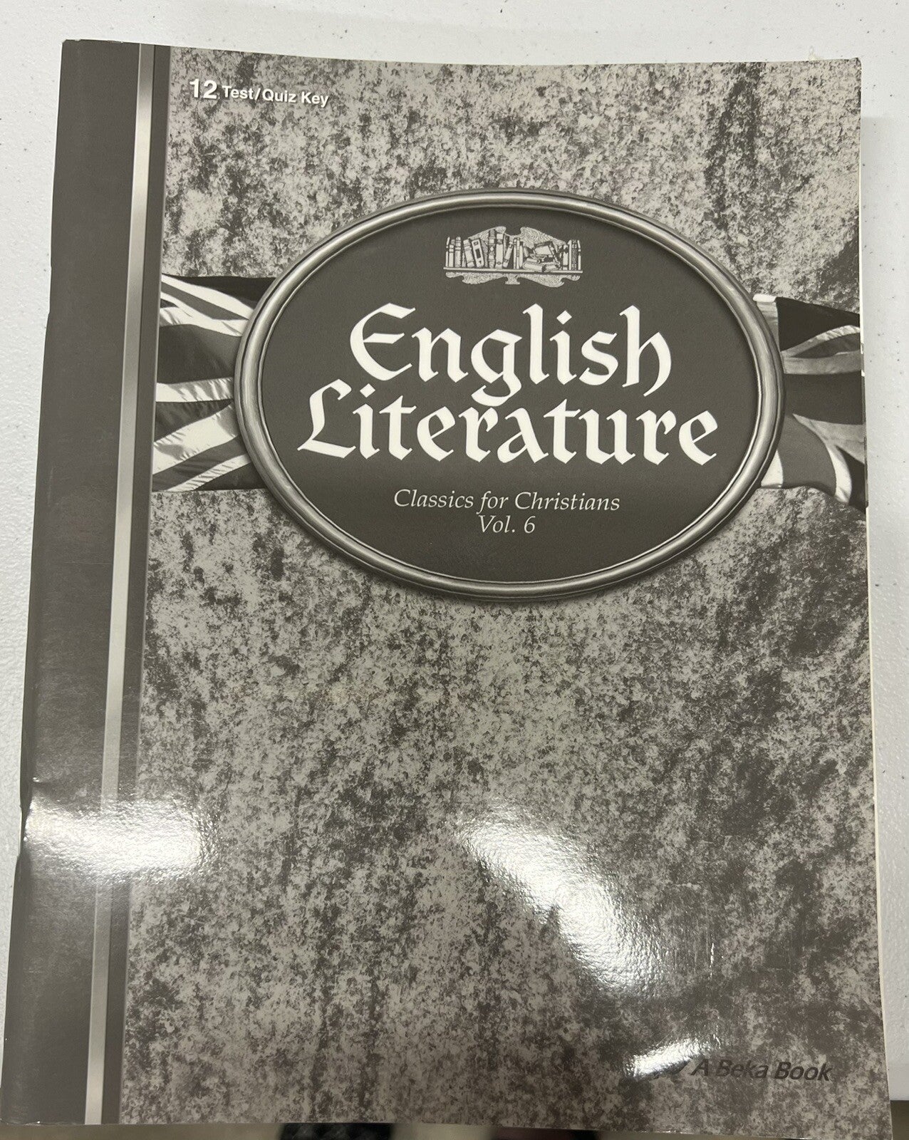 Abeka English Literature set 12th grade homeschool Text Teacher Guide Test Key4