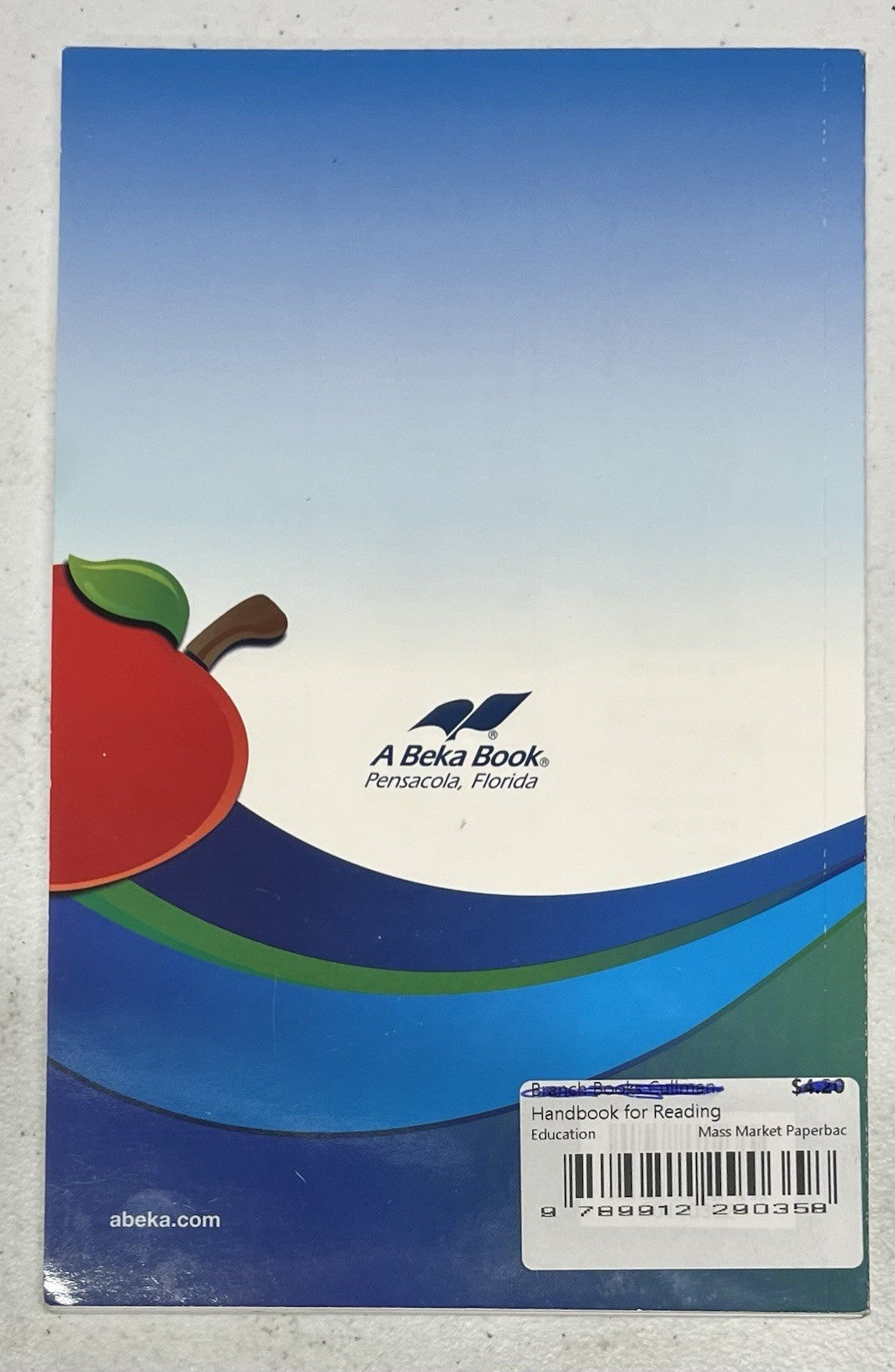 Abeka Handbook for Reading phonics textbook 4th edition homeschool reader1