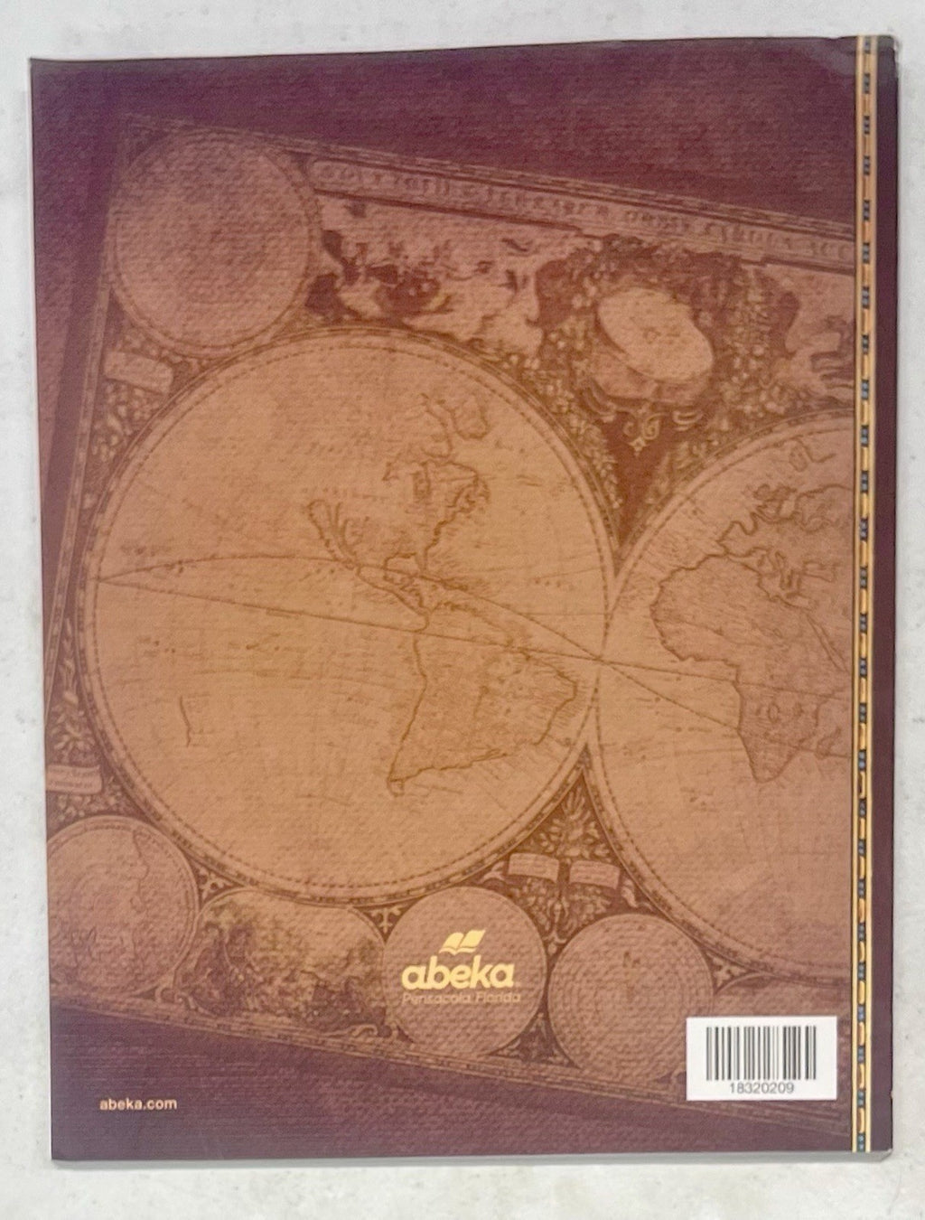 Abeka History of the World textbook 5th edition CLEAN COPY! 7th grade homeschool1