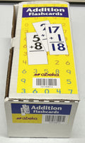 Abeka math Addition flash cards Homeschool0