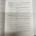 Abeka Economics Test Key Work and Prosperity  Teacher 12th Grade READ!2