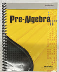 Abeka Pre Algebra Solution Key third edition homeschool math0