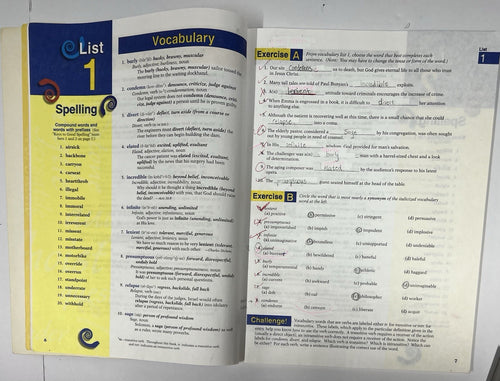 Abeka English 9 SET Grammar III Themes in Literature Vocabulary 3  (old edition)1