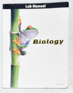 BJU  Biology Lab Manual fourth edition 4th *some pencil writing0