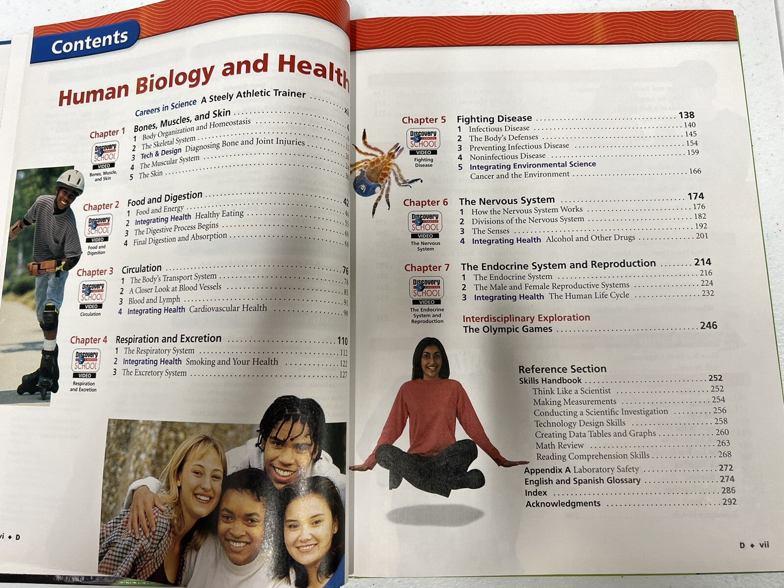 Science Explorer D  Human Biology  Health Prentice Hall Pearson Calvert School2