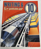 BJU Writing and Grammar 10 fourth edition READ description Back Cover torn0