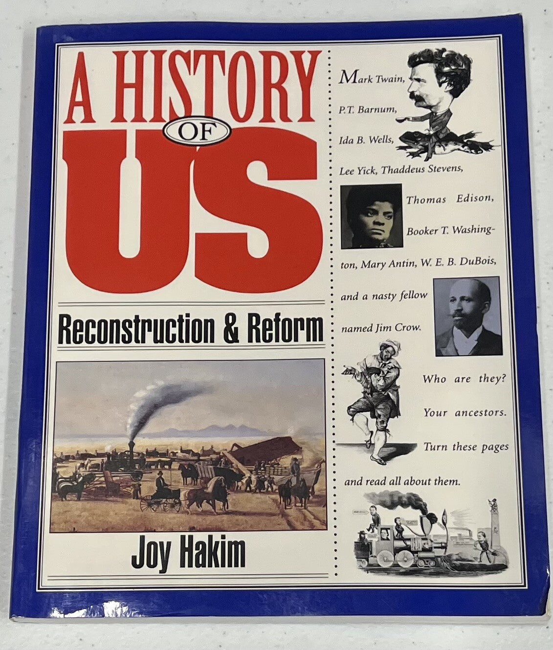 A History of US  Book 7 Reconstruction and Reform by Joy Hakim Homeschool0