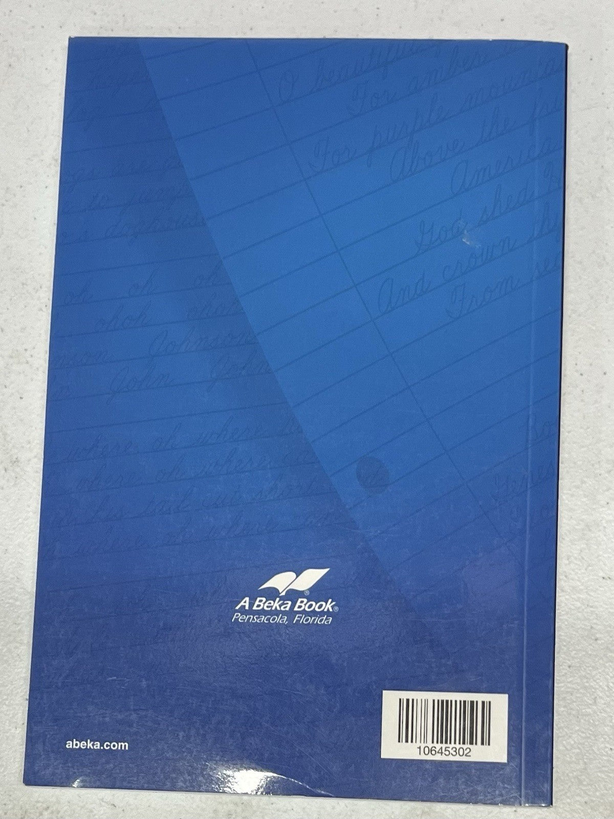 Abeka Penmanship Mastery I 4th grade fourth edition homeschool handwriting1
