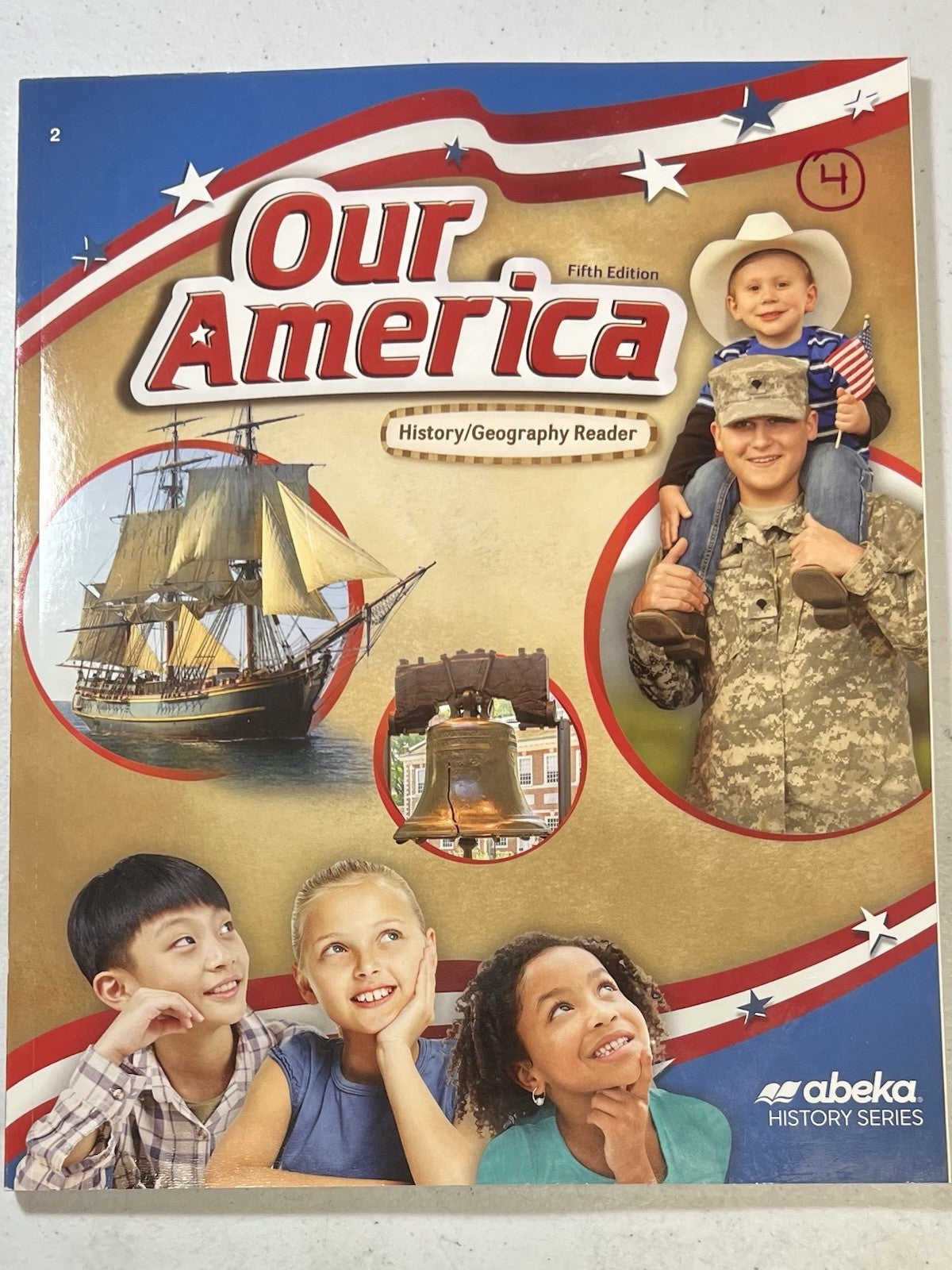 Abeka Our America 2nd Grade 2 History Geography Reader current 5th Edition NEW0