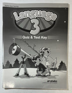 Abeka Language 3 Quiz and Test Key0