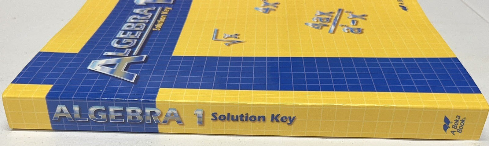 Abeka Algebra 1 Solution Key homeschool math second edition3