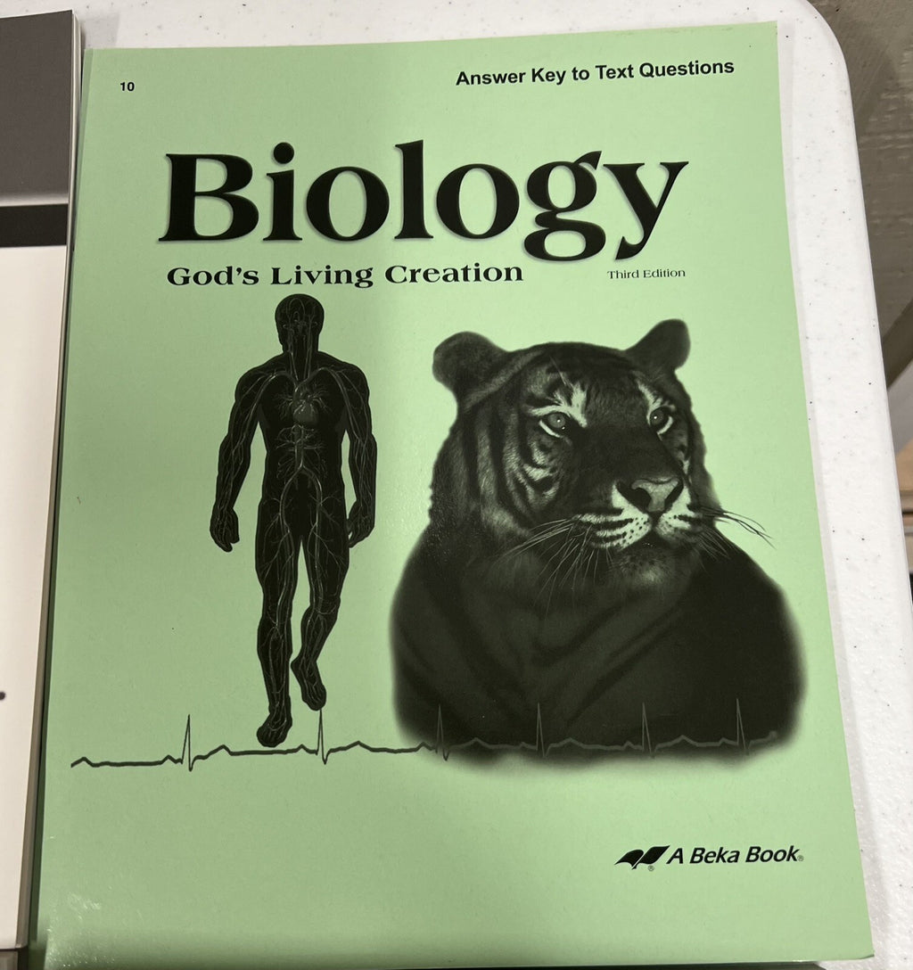 Abeka Biology set Third Edition 10th grade Homeschool2